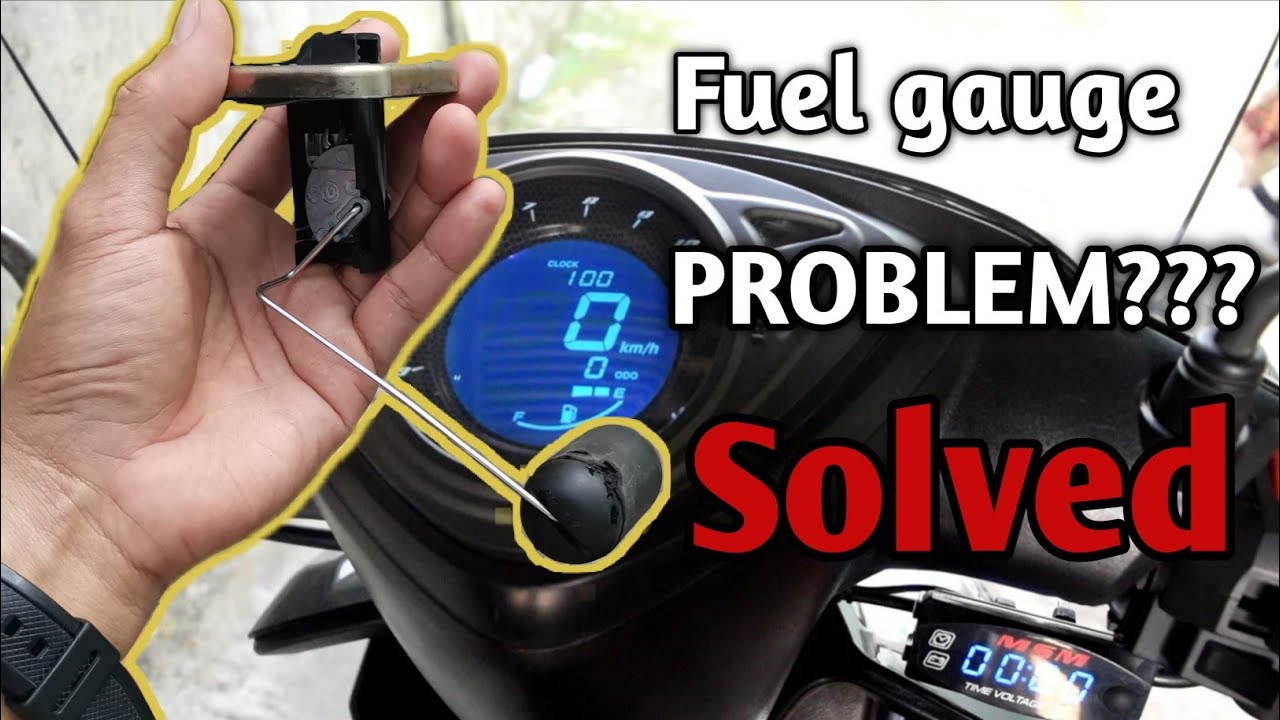 How to fix Fuel Gauge of Digital speedometer (Mio Sporty) | SIRANIKO