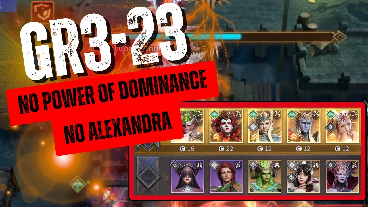 Watcher of Realms - GR3-23 NO POD - playthrough - without Lady Alexandra