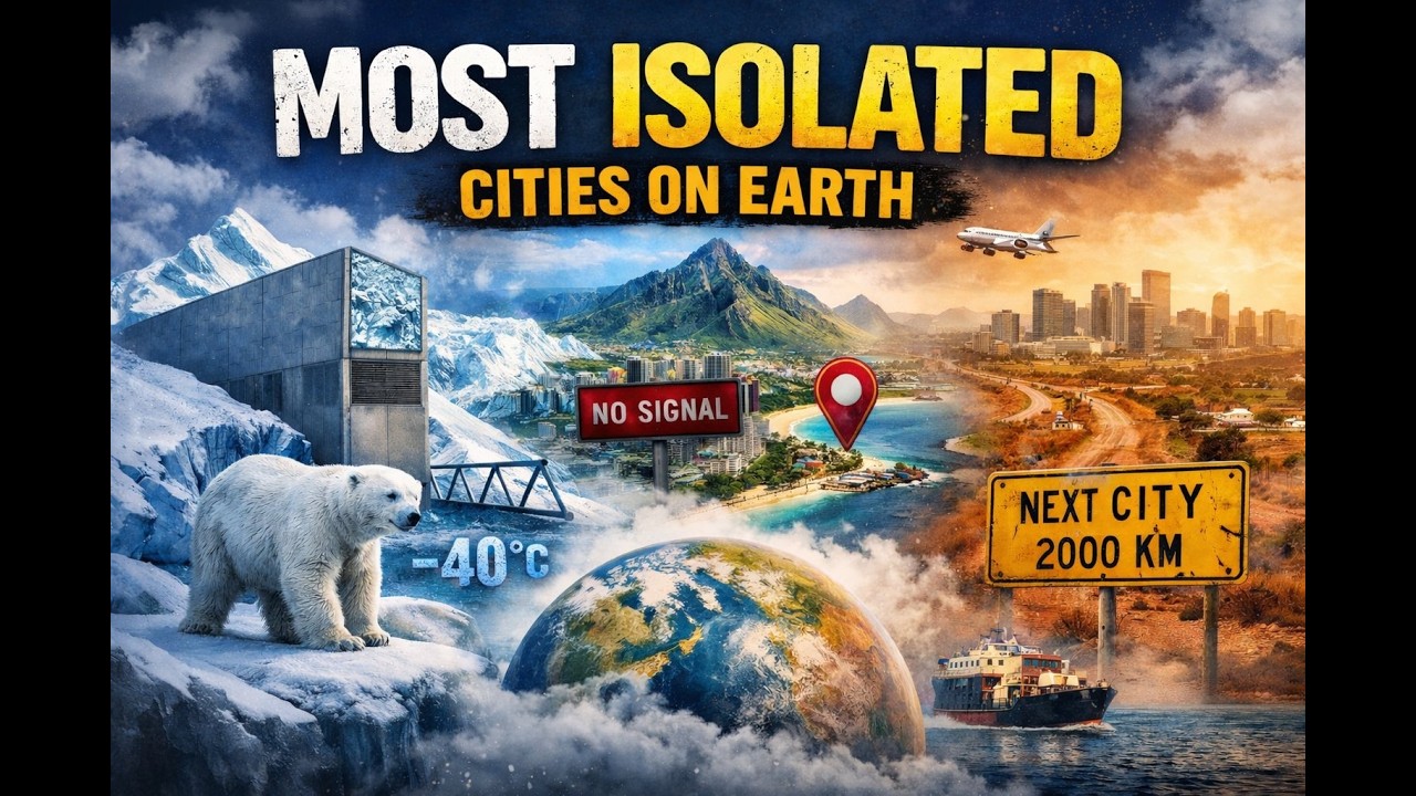 Most Isolated Cities on Earth