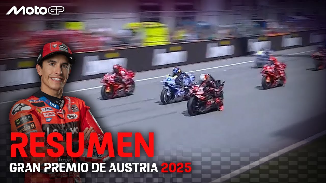 Resumen del GP de Austria - MotoGP 2025