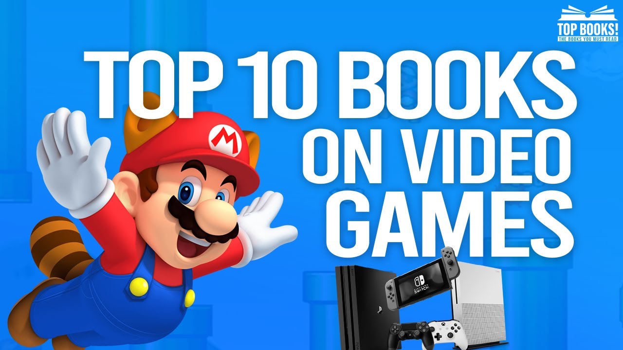 Top 10 VIDEO GAMES Books Of All Time👾