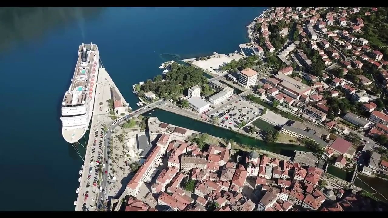 Kotor Dron 2018 MSC Musica Montenegro