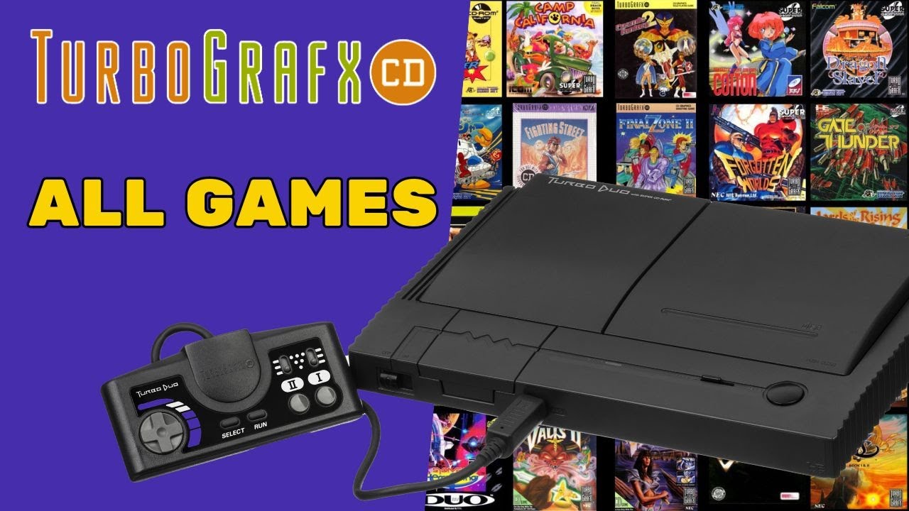 TurboGrafx-CD - All Games Collection | Explore every title