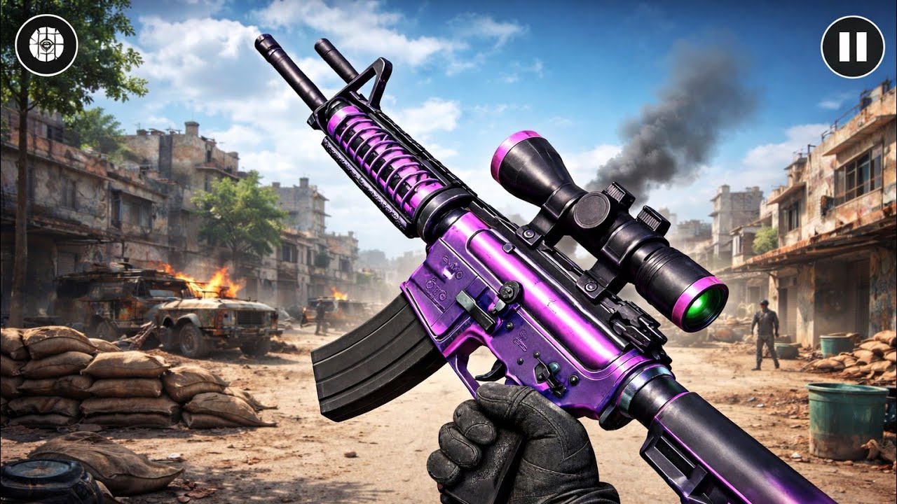 Robot FPS Offline Game 🔥 Full Action Shooting Gameplay