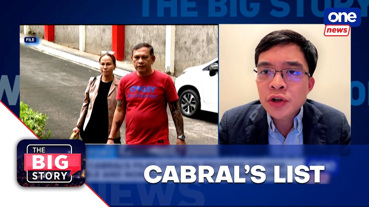 Leviste believes people in Cabral's list preventing it from being released