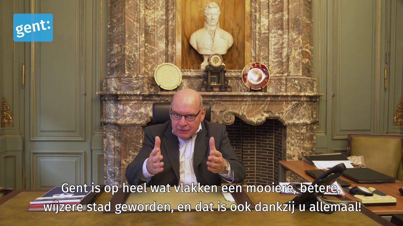 Afscheid burgemeester Daniel Termont