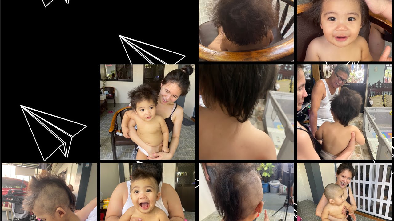 Pabio’s first haircut