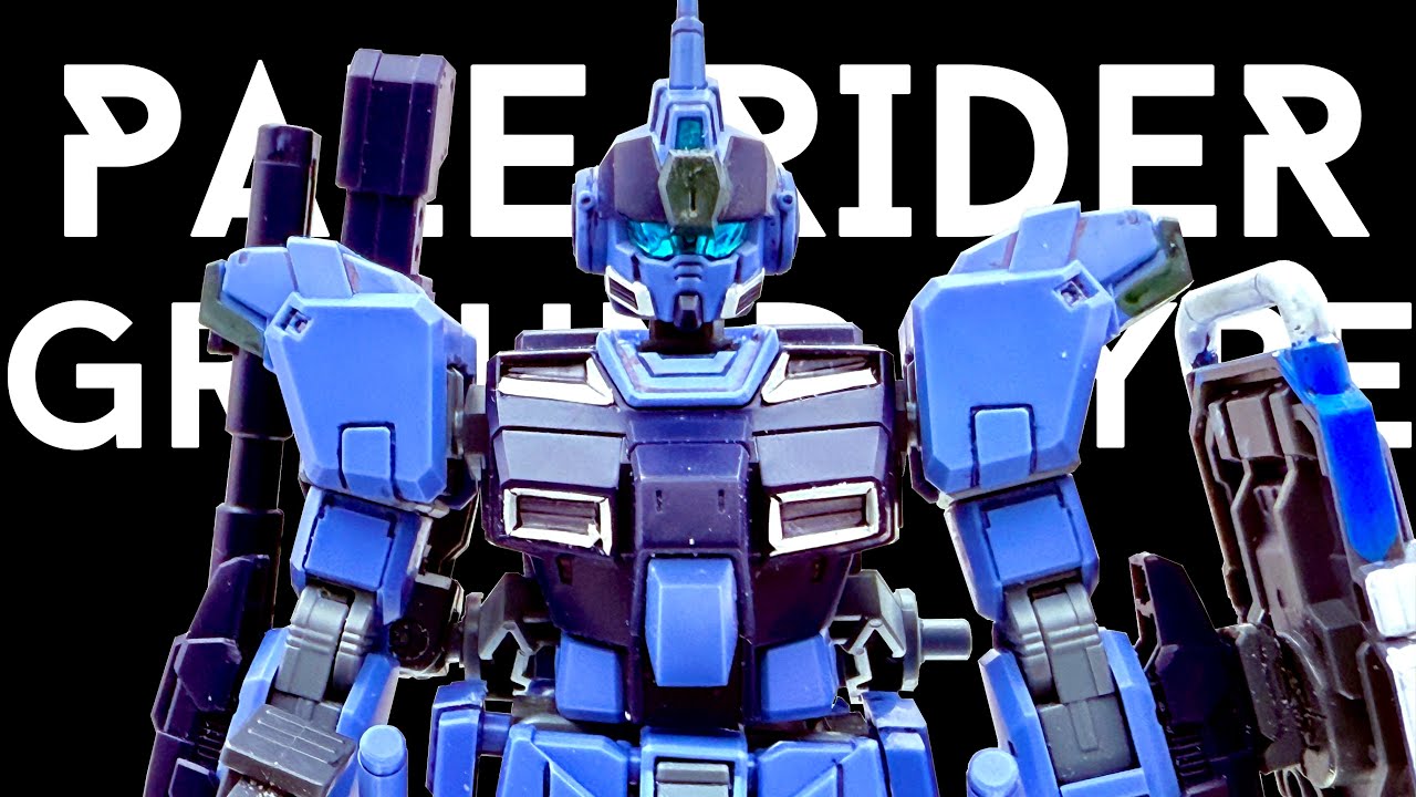 WELCOME TO STICKER HELL | HG Pale Rider Ground Heavy Equipment Type UNBOXING & REVIEW! [4K]