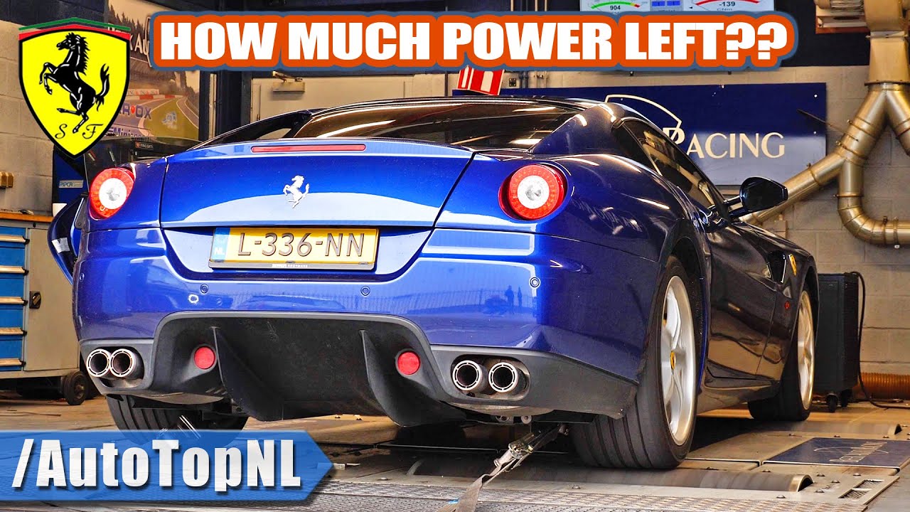 Our FERRARI 599 on a DYNO | HOW MUCH POWER DOES IT HAVE?? by AutoTopNL