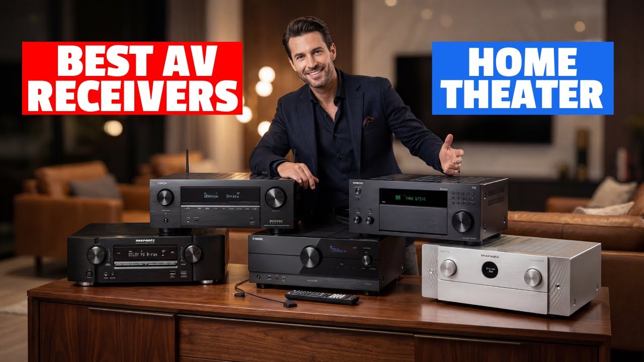 Best AV Receiver for Home Theater 2026 | Top Dolby Atmos & 8K Picks
