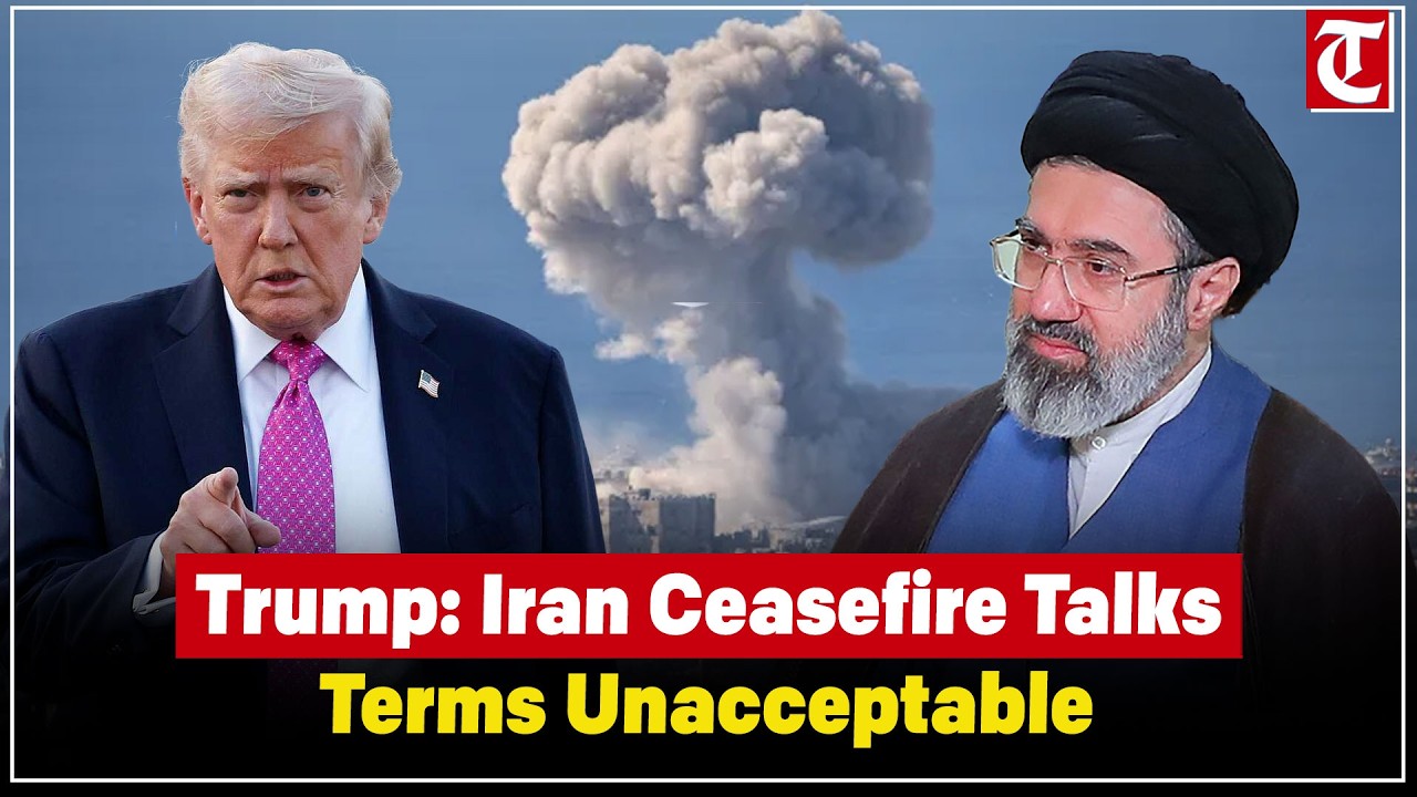 Trump says Iran is ready for talks on ceasefire, but terms “not good enough” for deal