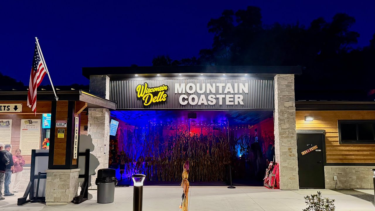 Wisconsin Dells Ghoster Coaster Full Experience w/ POV!