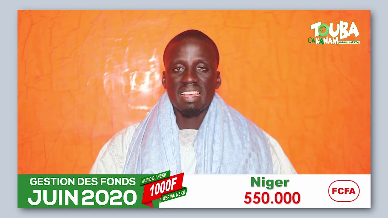 Gestion des Fonds Touba Ca Kanam Juin 2020