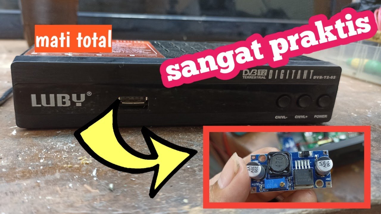 cara PRAKTIS atasi stb LUBY mati total...