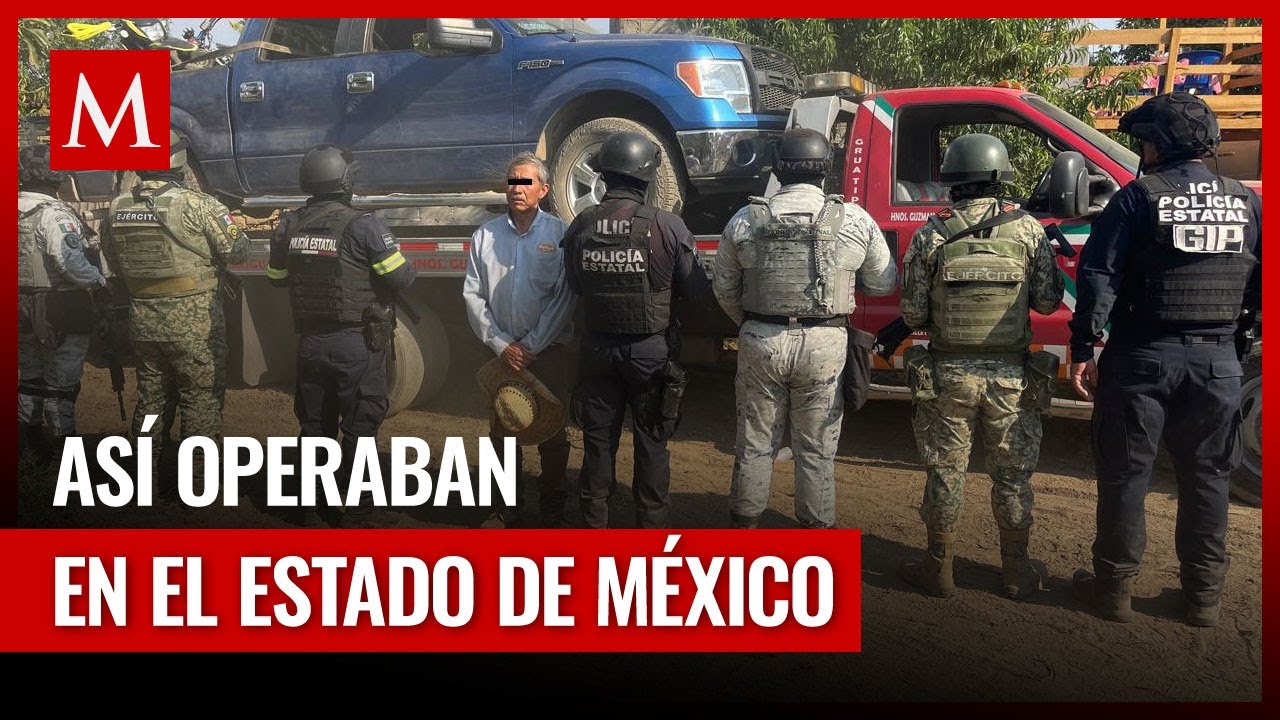 Descubren casa con arsenal y droga en el Edomex