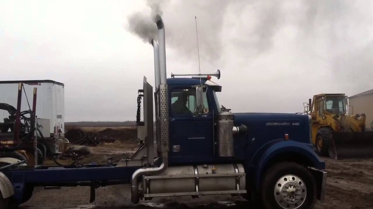 3406B 400hp cold start