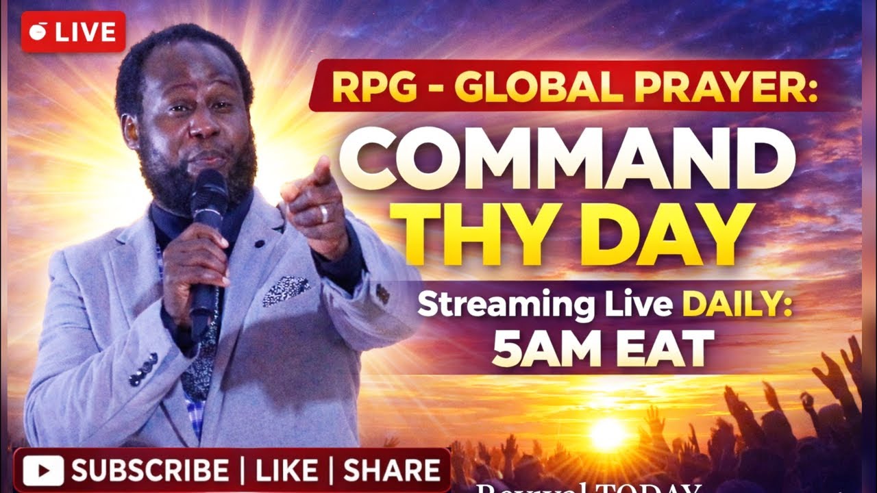 RPG - COMMAND THY DAY GLOBAL PRAYERS || 4TH FEBRUARY 2026