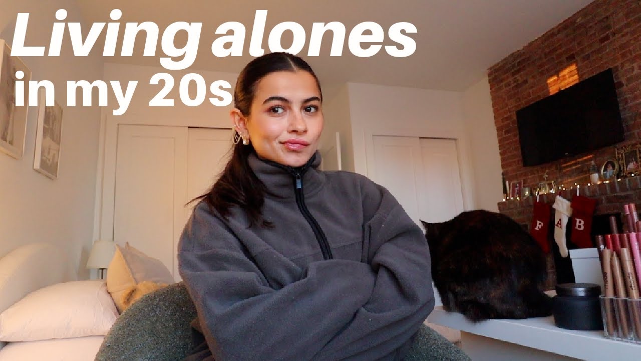 living alone in my 20s: a Saturday night in