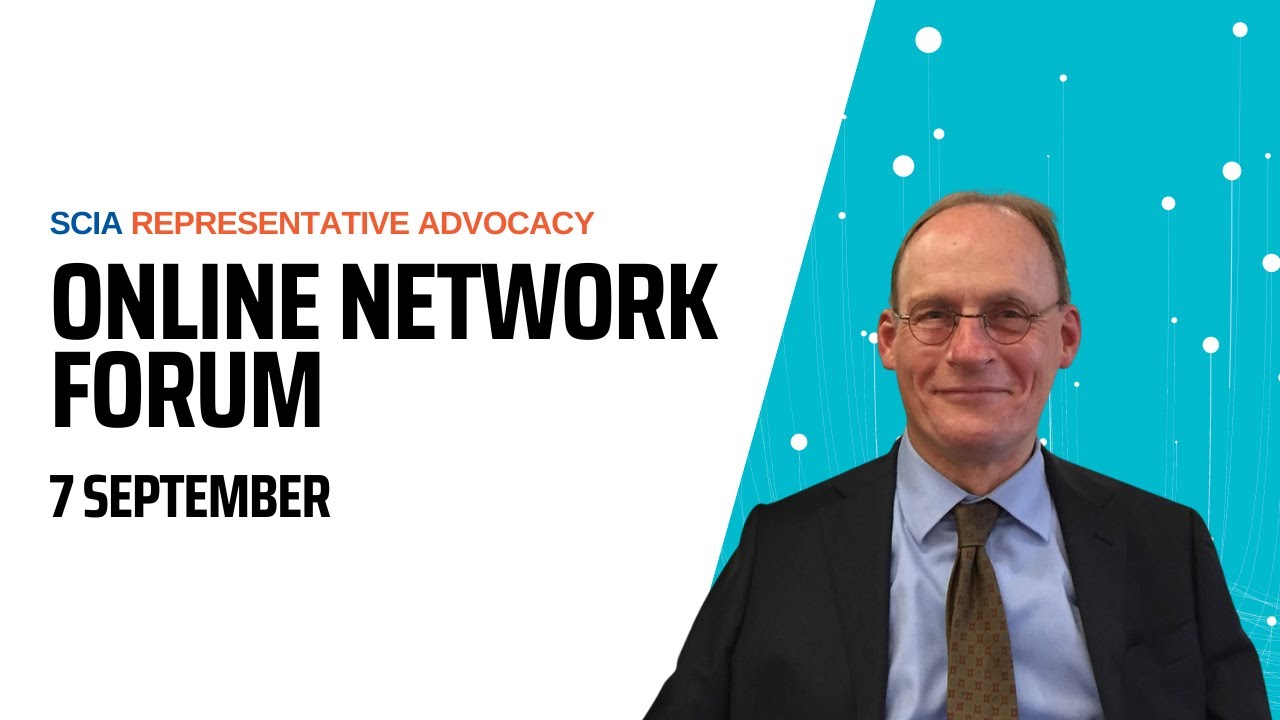 Online Network Forum with Duncan Wallace from SpinalCure Australia - September 7, 2022