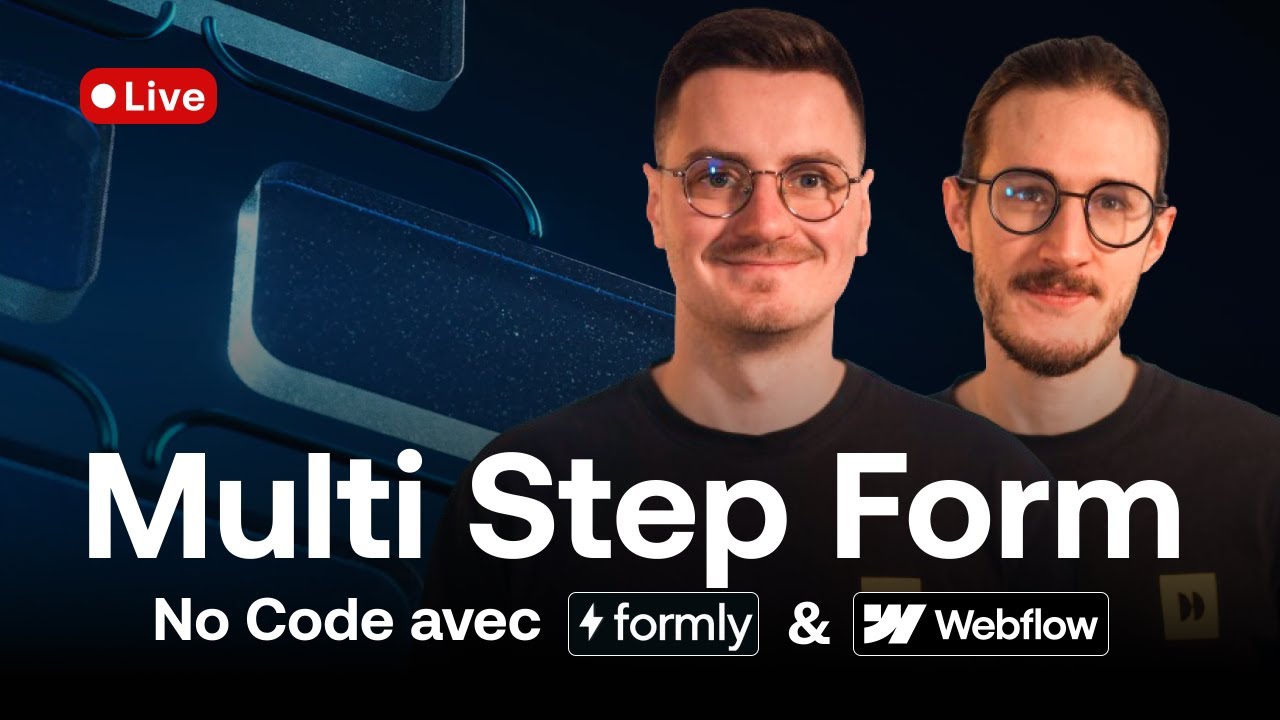Développer des Multi Step Form No Code dans Webflow (avec Formly)