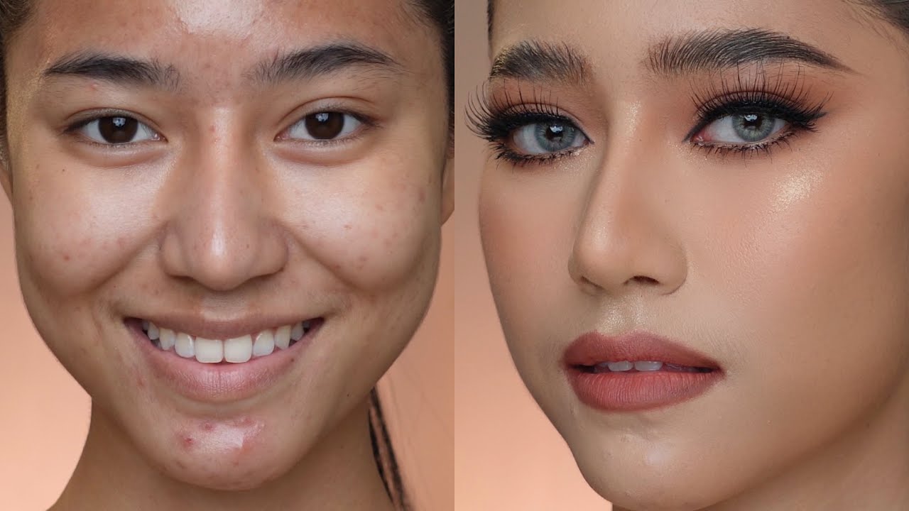 แต่งหน้าเน้นตาสุดปัง ขนตาปลอมหมูทอง Mootong beauty