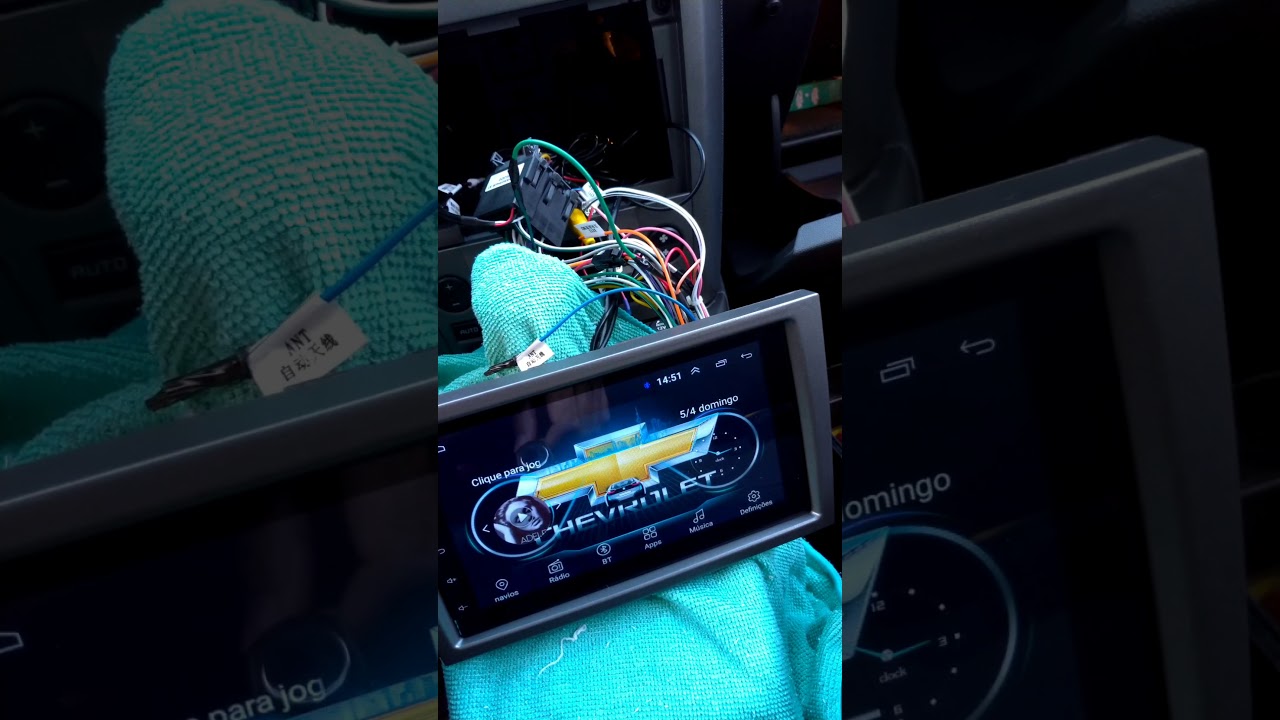 Vectra C Multimídia Android, Comando e Iluminação do Volante