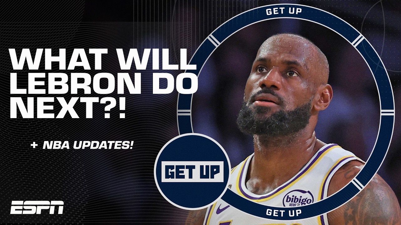 LeBron James doit-il ENVISAGER la retraite, ou acceptera-t-il une baisse de salaire ?! 👀 | Get Up
