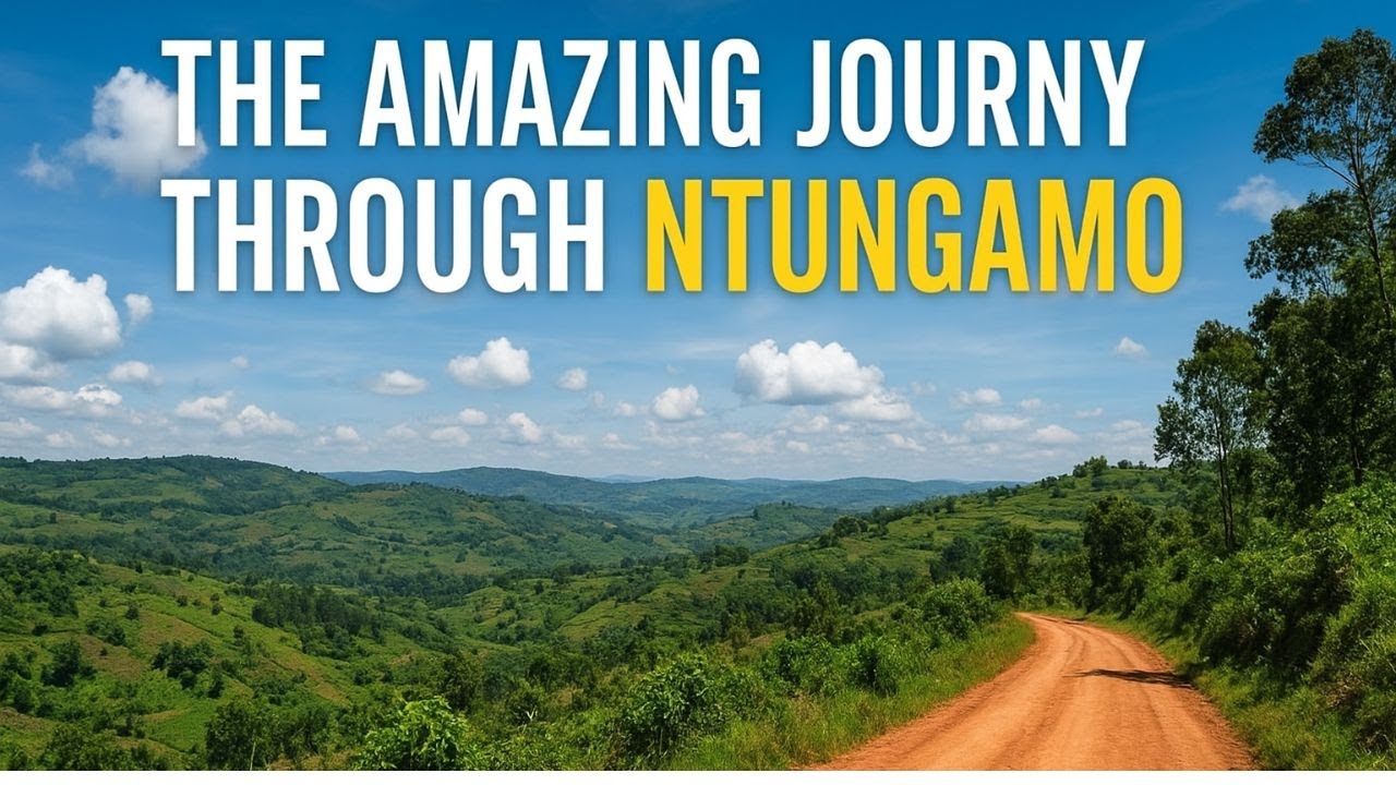 The Amazing Journey Through Ntungamo: Life on the Road in Western Uganda 🇺🇬🛣️