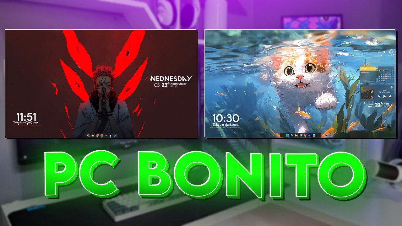 COMO deixar o WINDOWS MAIS BONITO E MAIS GAMER (Windows10/Windows11)🖥️🚀