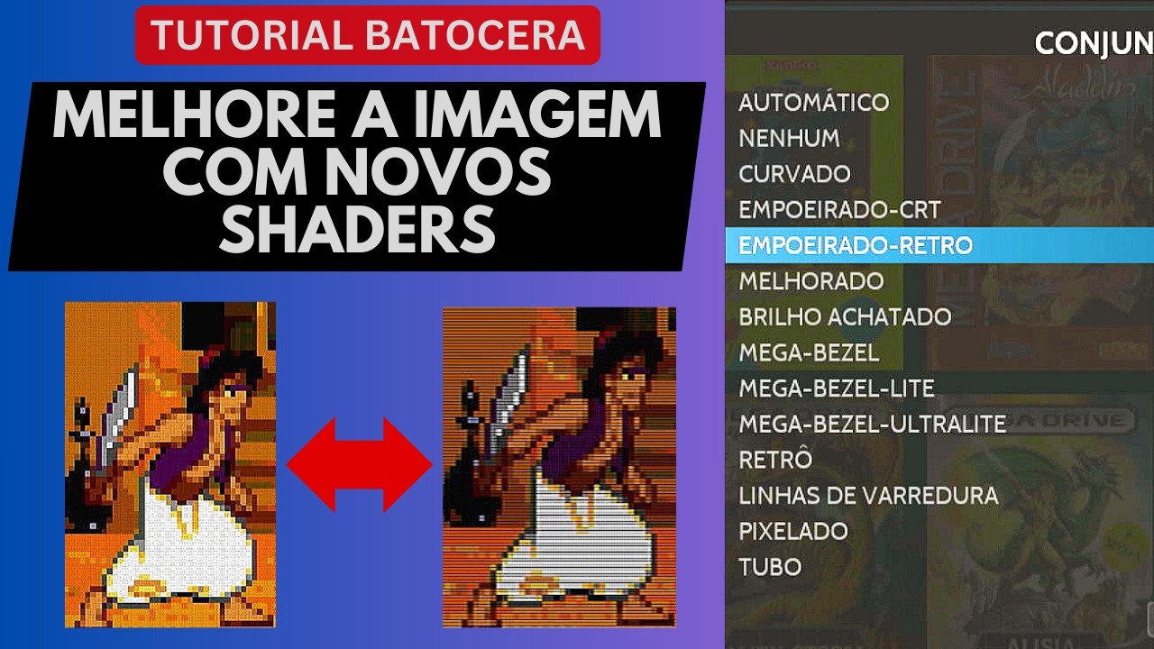 Tutorial - Adicionar filtros de imagem no Batocera