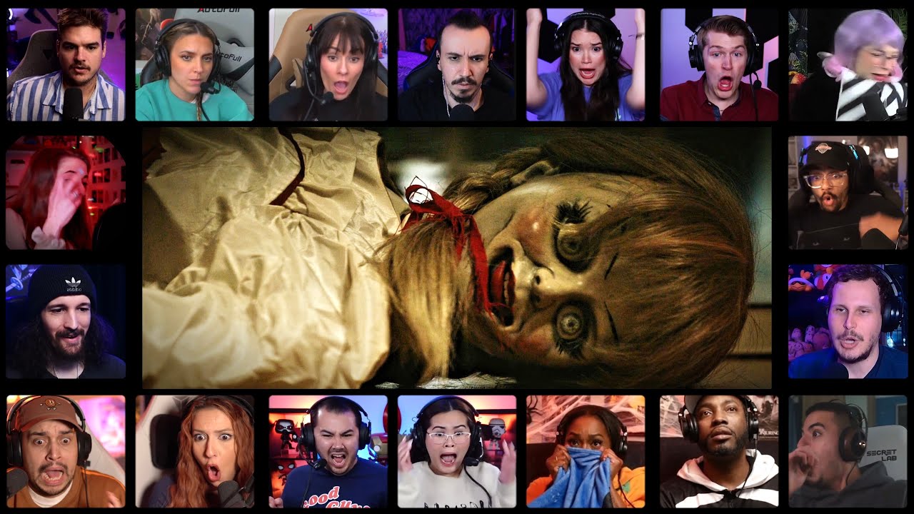 Trapped by a Demon Scene | Annabelle (2014) * Reaction Mashup