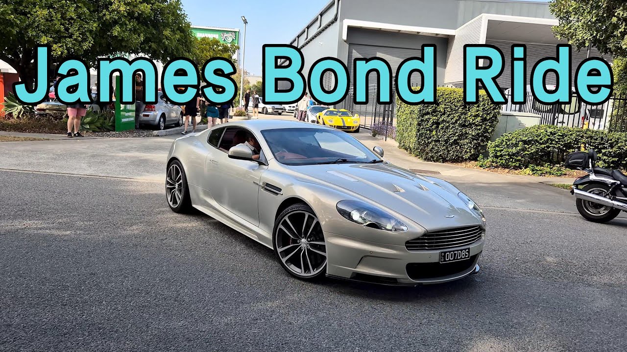Car Meet Exit | Cars and Coffee Brisbane | Aston Martin DBS Jaguar F Type GT3RS Dodge Viper FordGT40
