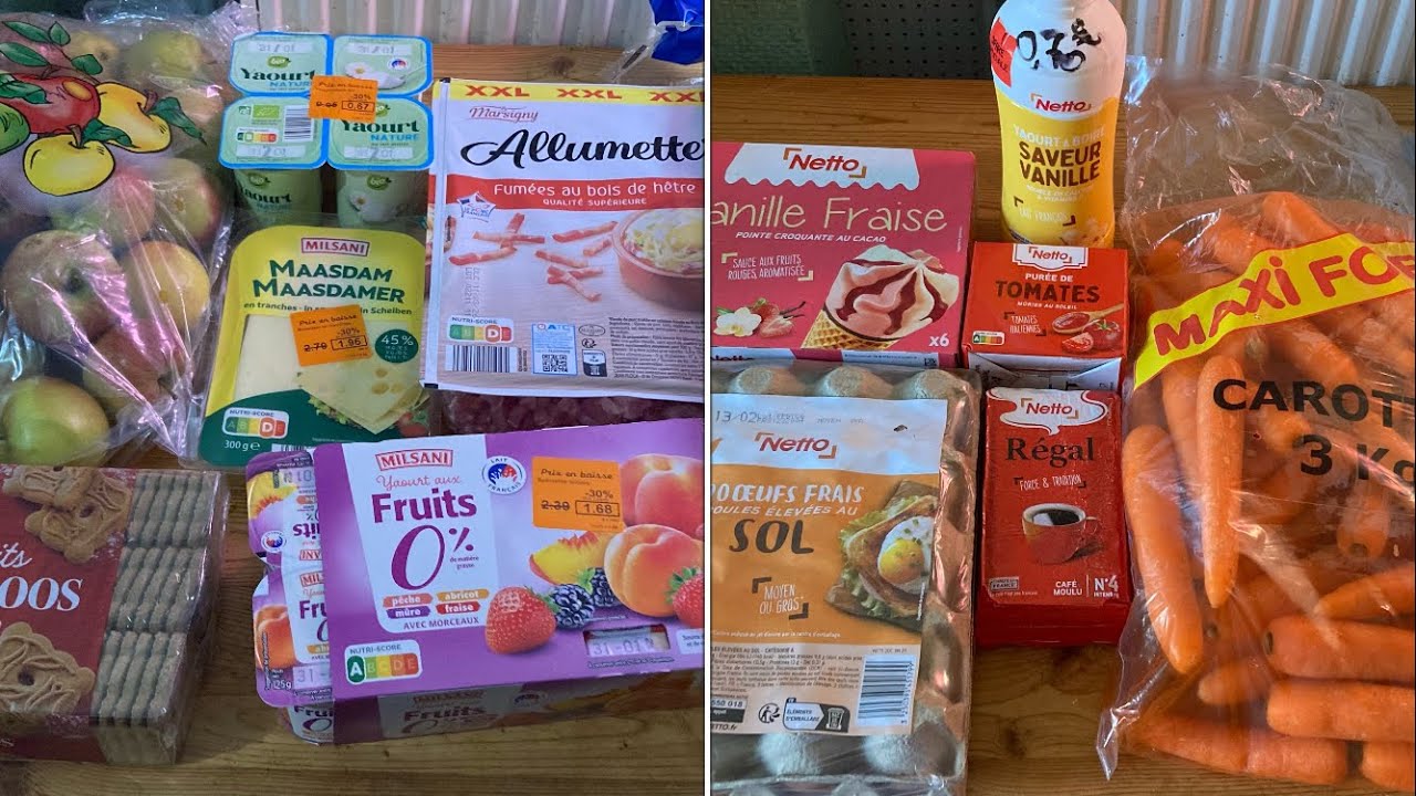 11€ в Netto + 17€ в ALDI - малі закупи в пʼятницю. Січень 2026, Франція 🇫🇷 