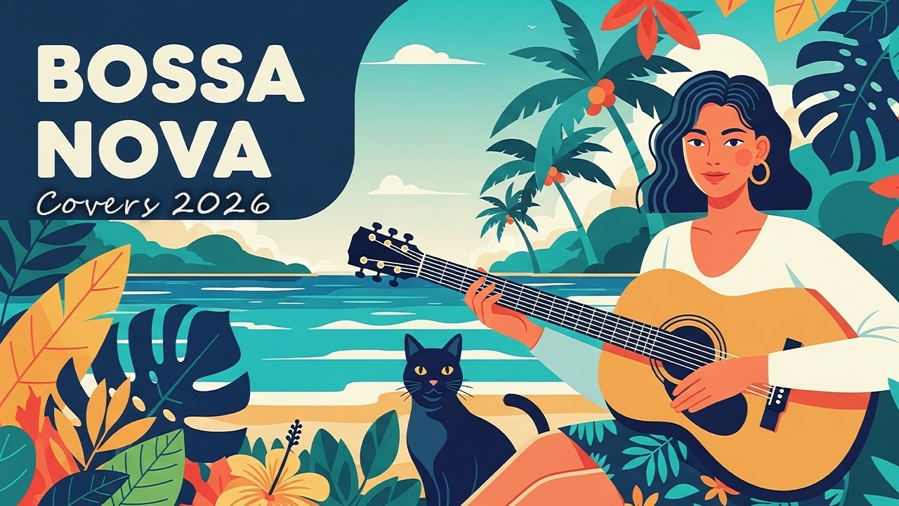 Bossa Nova Covers of Popular Songs ✨ Best Bossa Nova Songs 2026 for Relax, Work & Study