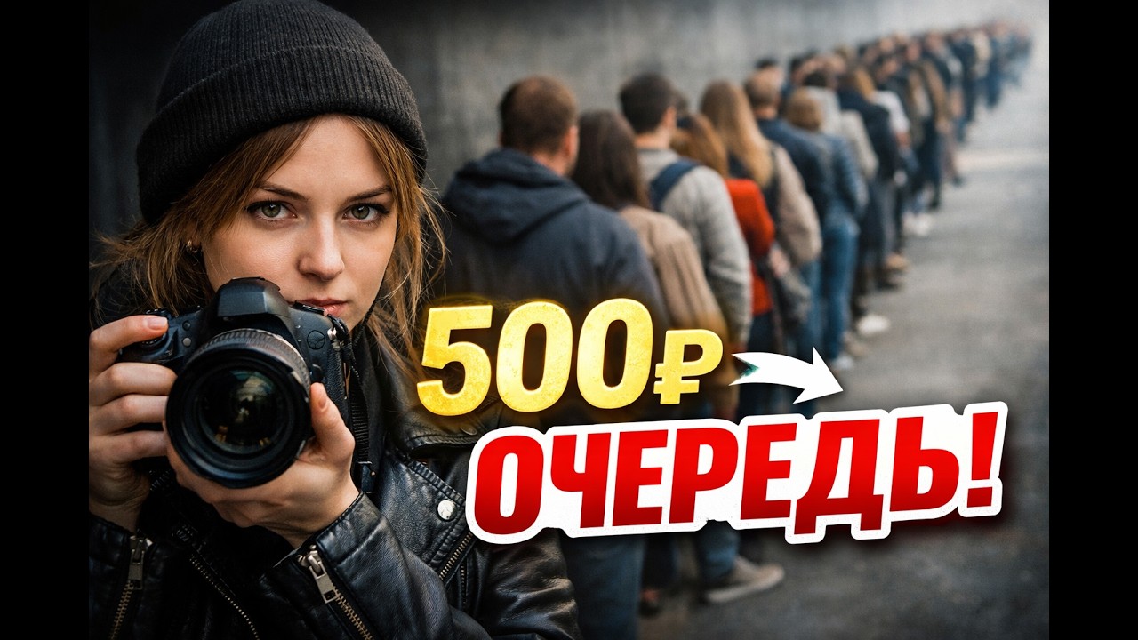 Как фотограф с ценой 1000₽ за съёмку стал самым востребованным