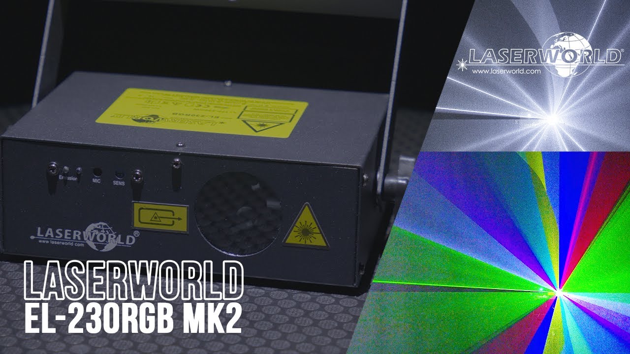 Laserworld EL-230RGB MK2 laser system product video | Laserworld