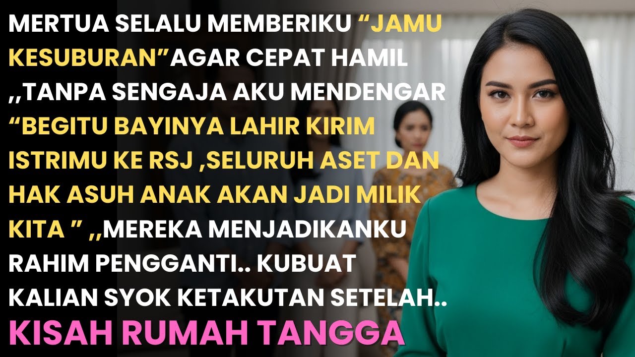 SUAMIKU BERENCANA MEMASUKANKU KE RSJ DAN MENGURAS HARTA SERTA HAK ASUH ANAK ..KUBUAT KALIAN SYOK...