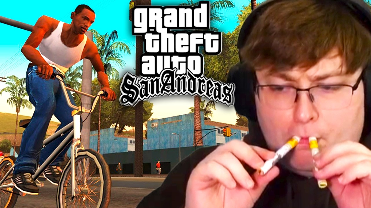 GTA San Andreas But I'M 10 BLINKERS DEEP