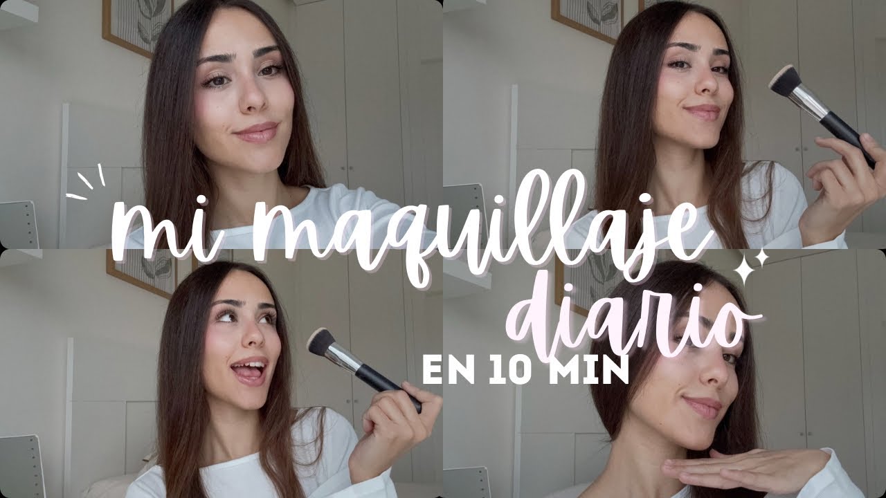 Mi maquillaje diario en menos de 10 minutos💄💅🏽| Rutina rápida y natural