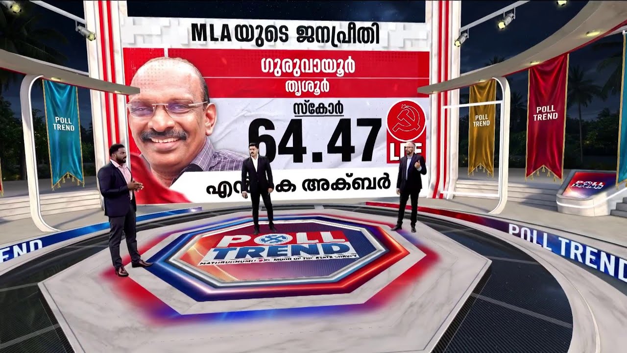 ഗുരുവായൂരില്‍ NK അക്ബര്‍ അത്ര പോര, പക്ഷെ മണ്ഡലം LDF നൊപ്പം; MLA യുടെ റാങ്ക് 86 | Guruvayoor | LDF