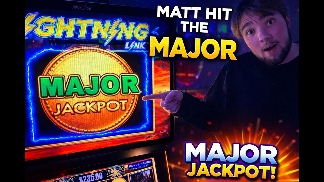 Another MAJOR Jackpot for Matt! ⚡ Lightning Link Big Win 🎰