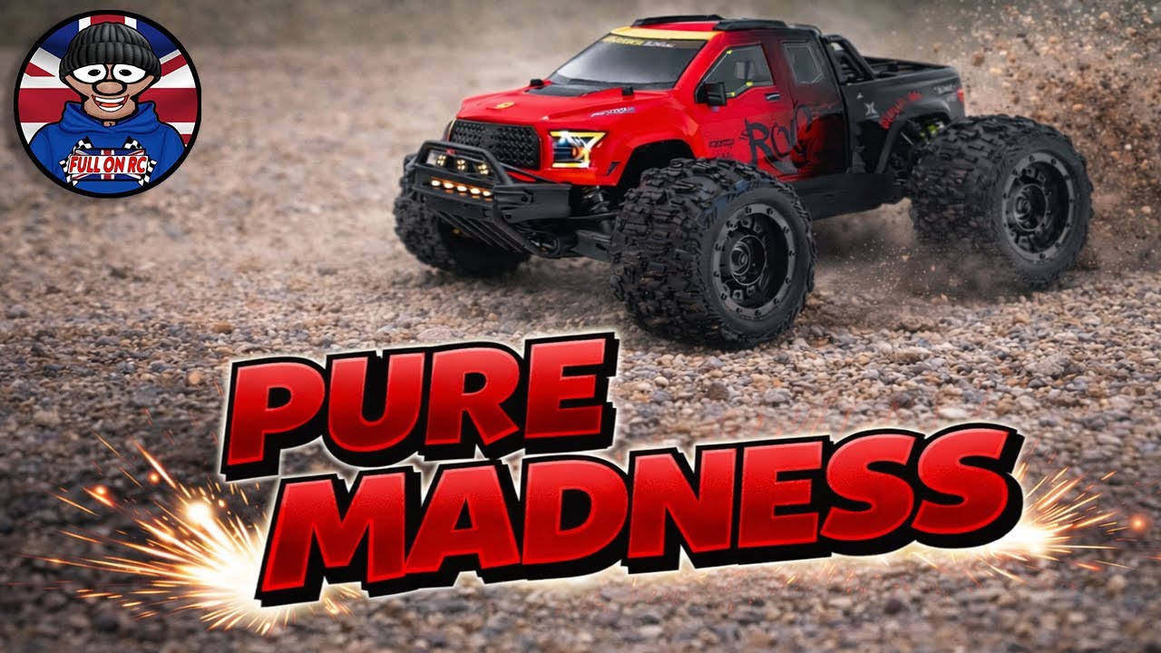 Машинка Rlaarlo ROG 1 RC &mdash; это чистое безумие в масштабе 1/14.