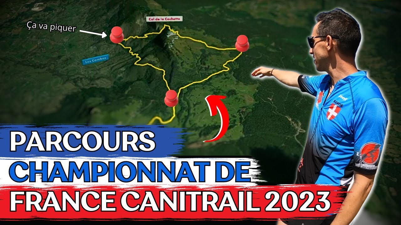 PARCOURS CHAMPIONNAT DE FRANCE CANITRAIL 2023