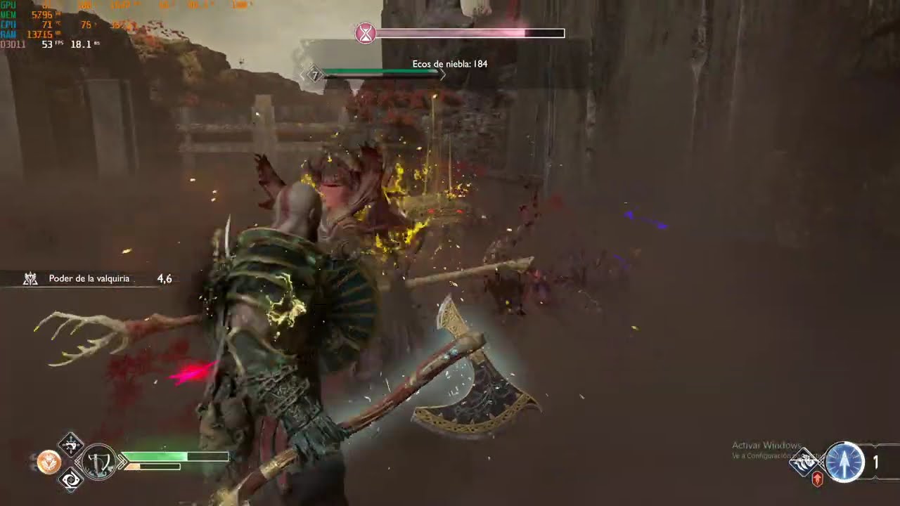 GOD OF WAR 2018- GTX 1070- i3-10100f