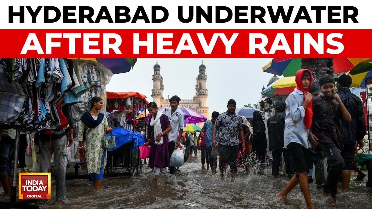 Hyderabad Floods: Heavy Rains Lash City, Moosi River Overflows As Dam Gates Open | India Today