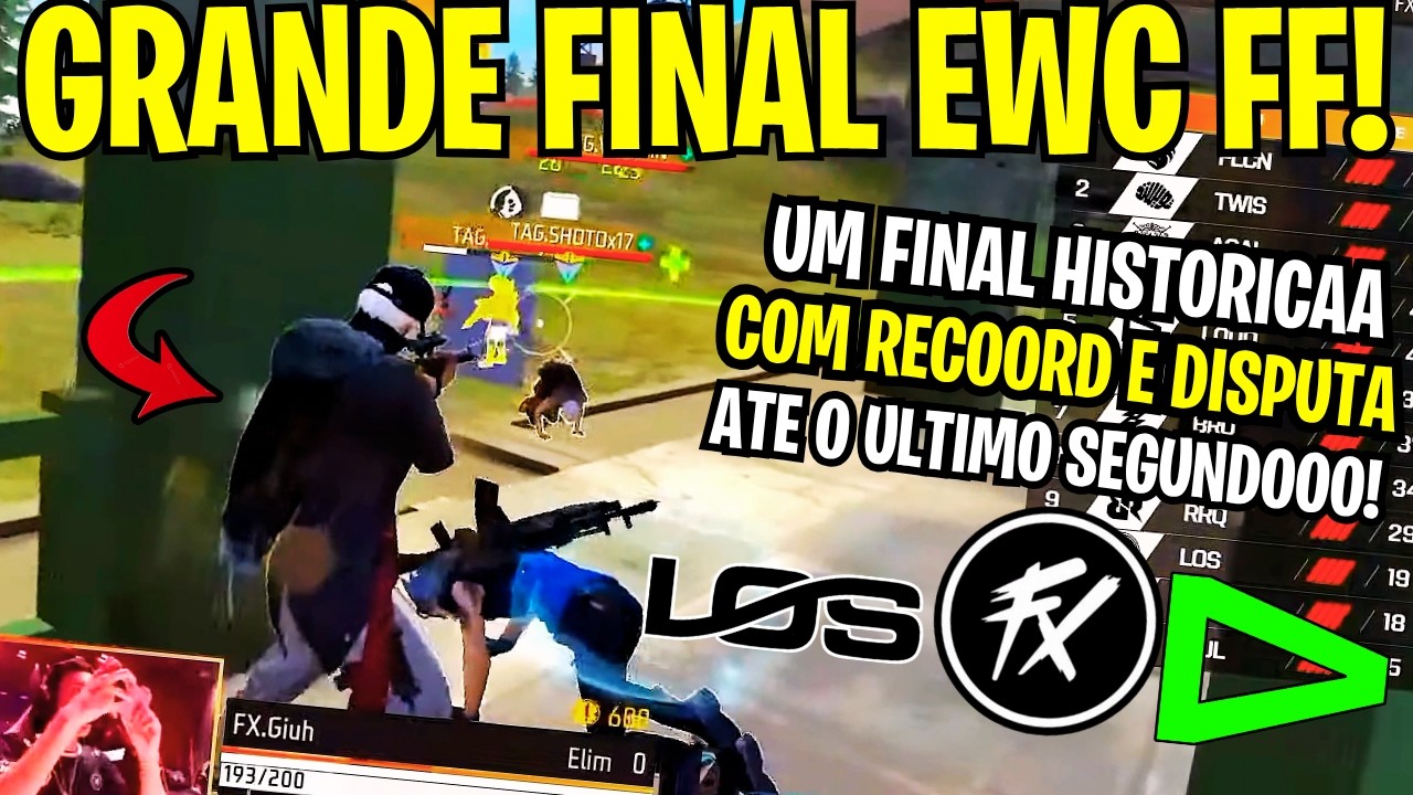 E CAMPEAOOOOO! UMA FINAL HISTORICA COM FLUXO, LOUD, LYONS NA DISPUTA NA GRANDE FINAL DO MUNDIAL EWC!
