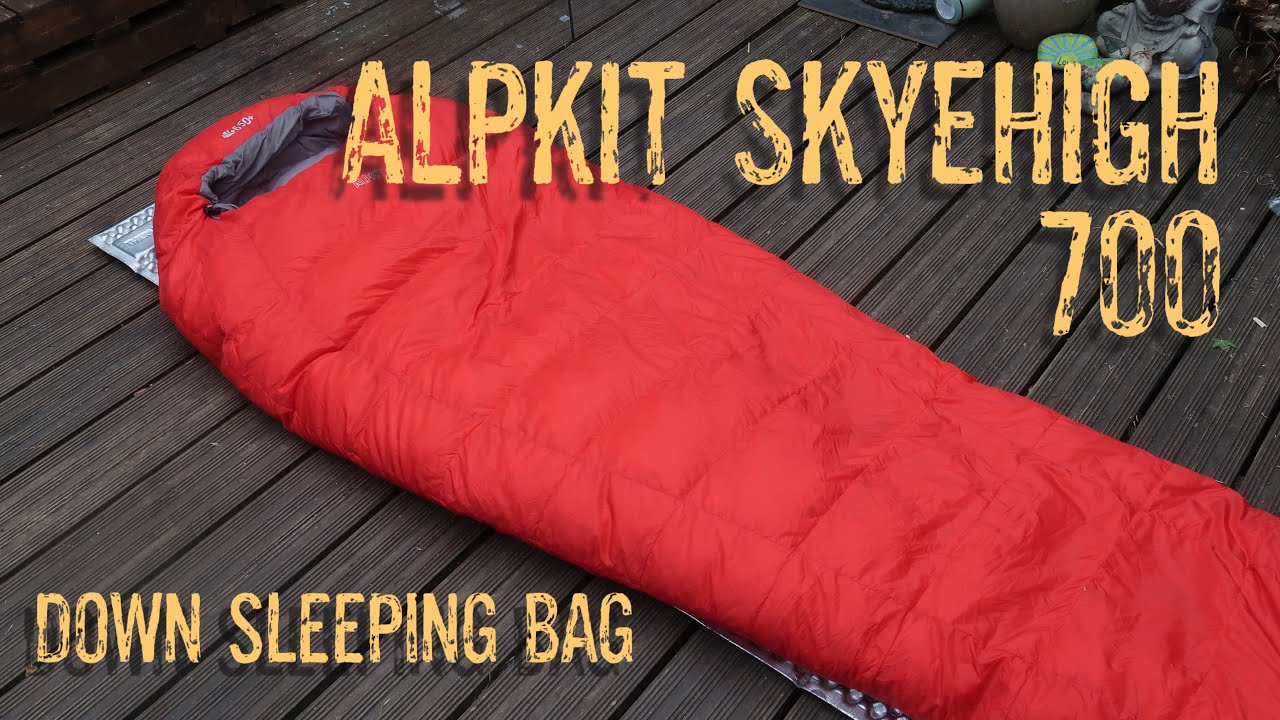 Alpkit skyehigh 700 down sleepin bag review
