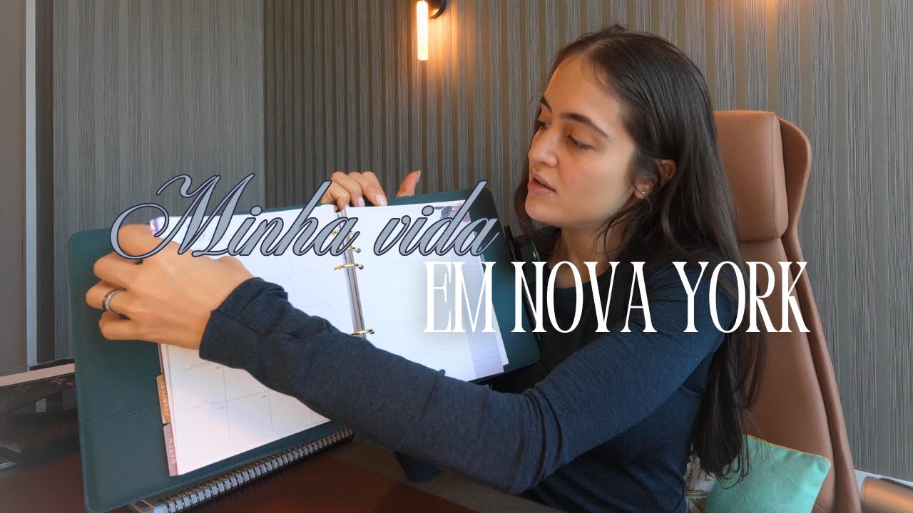 vivendo minha rotina em ny, meu planner novo, desabafo sobre YouTube, carga de demandas pessoais