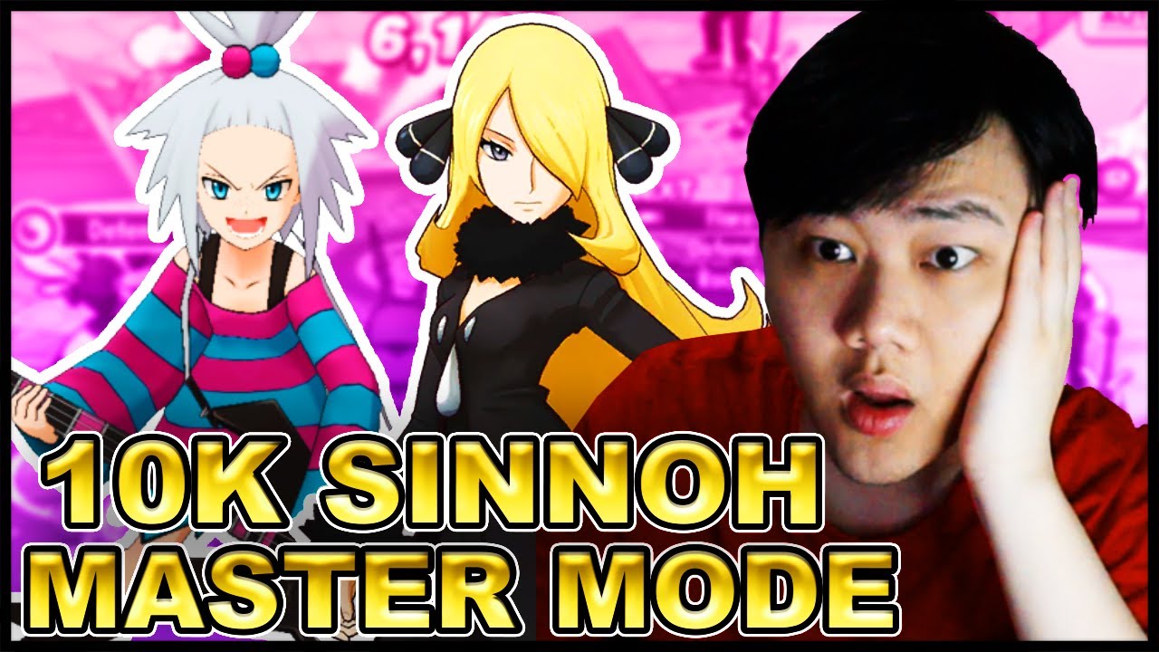 I Accidentally Brought Roxie Into 10k Sinnoh Master Mode! Weekly 10k MM Run! | Pokemon Masters EX