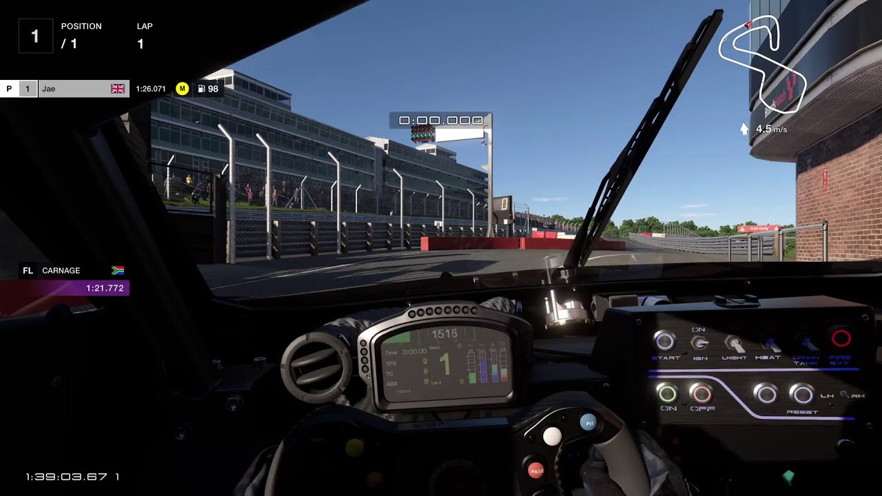 LIVE Brands Hatch GT3 Endurance #GT7
